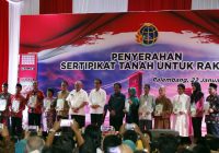 Sertifikat-Tanah Gratis Akan Kembali kepada Pemerintah melalui Bank