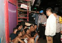 Antisipasi Tawuran dan Bubarkan Kerumunan Warga, Jatanras dan Hunter Patroli Bareng