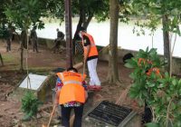 Rompi “Orange” Menanti Pelanggar PSBB Palembang