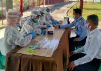 Sebanyak 80 Petugas, Napi dan Mitra Lapas Jalani Rapid Test