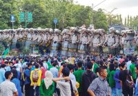 Demonstrasi Mahasiswa di Palembang Ricuh, Sejumlah Penyusup Ditangkapi