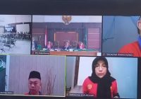 Keluhkan Suara Tidak Jelas saat Sidang Virtual, Hakim Minta Tiga Terdakwa Dihadirkan Langsung ke Pengadilan