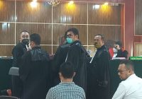 Delapan Terdakwa Korupsi Dana Hibah Bawaslu Muratara Jalani Sidang Delapan Terdakwa Korupsi Dana Hibah Bawaslu Muratara Jalani Sidang