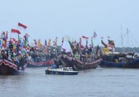 Festival Kapal Hias Kembali Digelar di Sungsang