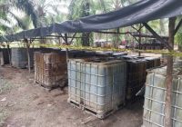 Gerebek Tempat Penyulingan Solar Tiruan