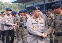 Ratusan Brimob Asal Sumsel Di-BKO ke Papua 