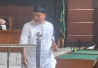 Sempat Buron, Oknum Kades Dituntut 8 Tahun