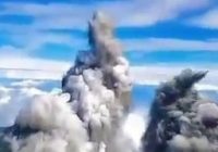 Gunung Dempo Muntahkan Abu Vulkanik