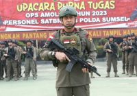 Ratusan Personel Brimob Sumsel Selesai Tugas di Papua