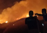 Tempat Pembuangan Sampah di Tangerang Dilalap si Jago Merah