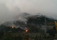 Asap akibat Kebakaran Landfill Selimuti Kerawang-Bekasi