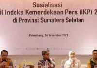 Indeks Kemerdekaan Pers di Sumsel Terendah Keempat di Indonesia