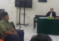 Modal Proyek Jalan Tol Kapalbetung Amblas, Terdakwa Dituntut 6 Bulan