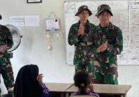 Tentara Mengajar di Sekolah, Beri Materi Wawasan Kebangsaan Anak sejak Dini