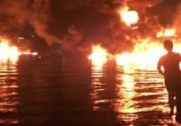 “Bintang Kejora” Meledak di Sungai Musi, Nakhoda Tewas