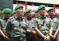 Terima Pasukan, Lanjutkan Program Dapur Masuk Sekolah dan Kodam Masuk Kampus
