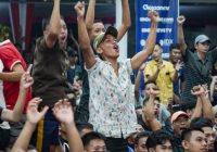 Ribuan Warga Bersama Pj Bupati Muba Gelar Nobar, Tetap Bangga dengan Timnas Indonesia