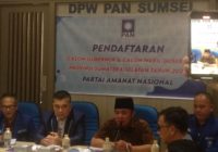 Serahkan Langsung Formulir ke PAN, Herman Deru Mulai Lirik Pasangan