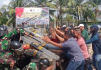 Tentara Gelar Simulasi Tanggulangi Huru-hara saat Hari Penghitungan Suara
