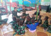 Tanamkan Bela Negara kepada Anak Papua sejak Dini