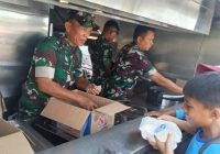 Warga Serbu 500 Porsi Makan Siang Gratis, Pemuda Bisa Bombardir Pertanyaan jika Ingin Jadi Tentara