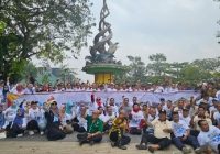 Puncak Peringatan HPN 2025 di Riau Dimulai dengan Jalan Santai hingga Ikrar Anti-Korupsi