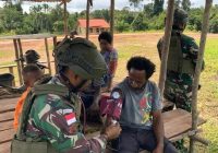 Satgas Yonif 144/JY Lakukan Patroli dan Mengecek Kesehatan Warga Binaan