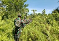 Sambangi Tokoh Agama di Papua, Satgas 141/ AYJP Perkuat Silaturahmi dan Kerja Sama