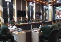 Pangdam II/Sriwijaya Ikuti Rakor Virtual Tingkat Menteri soal Peluncuran Desk Koordinasi Penanganan Karhutla dan Perlindungan PMI-TPPO