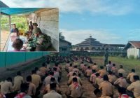 Satgas Yonif 144/JY Latih Kepramukaan, Satgas Yonif 141/AYJP Berikan Layanan Kesehatan dan Pengamanan