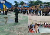 Satgas 141/AYJP Latih Drumb Band, Satgas Yonif 144/JY Hadiri Musyawarah Kampung