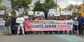 Kasus Perselingkuhan Anggota DPRD Klaten Mandul, Demonstran: Jangan Dibuat Mainan