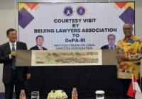 Bangun Kerja Sama Penegakan Hukum dan Keadilan, DePA-RI Gandeng Beijing Lawyers Association