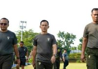 Pangdam II/Sriwijaya Olahraga Bersama Prajurit dan PNS se-Garnizun Palembang