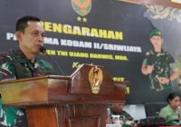 Pangdam II/Sriwijaya Tinjau Kesiapan Brigif 8/Garuda Cakti