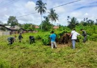 Dukung Swasembada Pangan, Satgas Yonif 144/JY Buka Lahan di Perbatasan
