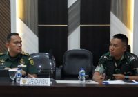 Kasdam II/Sriwijaya Ikuti Rakornis TMMD Ke-124 Tahun 2025 Melalui Video Conference