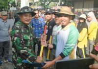 Kodim 0420/Sarko Dukung Program 100 Hari Bupati Sarolangun