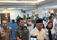 Kumpulkan Informasi, Danrem 043/Gatam Hadiri Rakor Penanganan Darurat Bencana