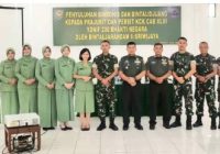 Bintaljarahdam ll/Swj Beri Penyuluhan kepada Prajurit dan Persit Yonif 200/BN