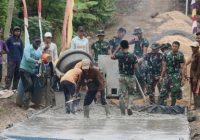 Tim Wasev Sterad Gelar Kunjungan, Jamin TMMD Ke-124 Kodim 0429/Lamtim Sesuai Sasaran
