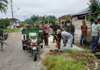 Ajak Warga Bersihkan Lingkungan, Dandim 0416/Bute: Investasi Terbaik adalah Kesehatan