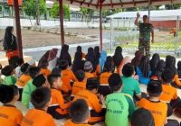 Belajar Kepemimpinan dari Ladang Kota, Siswa SDIT Islamic School Serbu Urban Farming Kodim Jambi