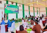 Gelar Komsos, Wujud Kemanunggalan Korem 043/Gatam dengan Masyarakat