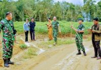 Tinjau Langsung Lokasi TMMD Ke-125 di Kampung Moris Jaya