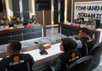 Pangdam II/Sriwijaya Pimpin Taklimat Awal Audit Ketaatan dan Audit Kinerja Itjen TNI Periode lll TA 2025