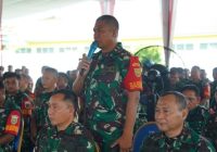 Bangkitkan Semangat Anggota, Pangdam II/Sriwijaya Kunjungi Kodim 0401/Muba