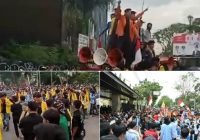 Demonstrasi Mahasiswa di Palembang Berlangsung Damai