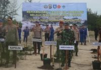 Wujudkan Ekosistem Hijau, Komitmen TNI Rehabilitasi Lahan Bekas Tambang