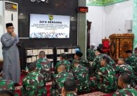Sambut Tahun Baru 2026, Prajurit Kodam II/Sriwijaya Gelar Doa Bersama